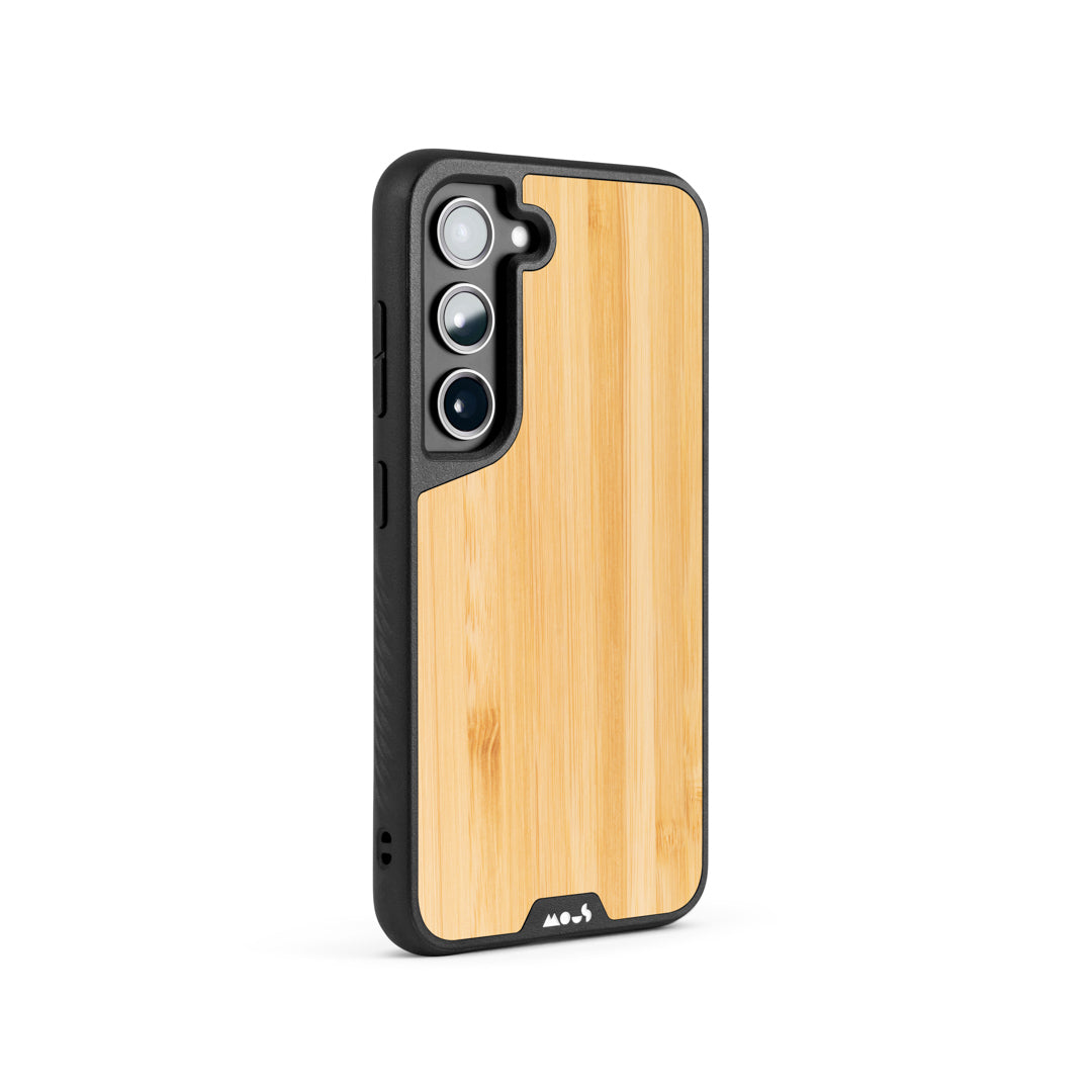 Compatible Bamboo Phone Case