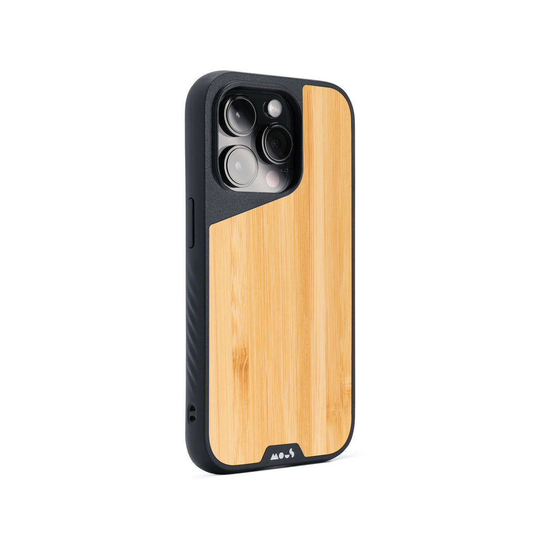 Compatible Bamboo Phone Case