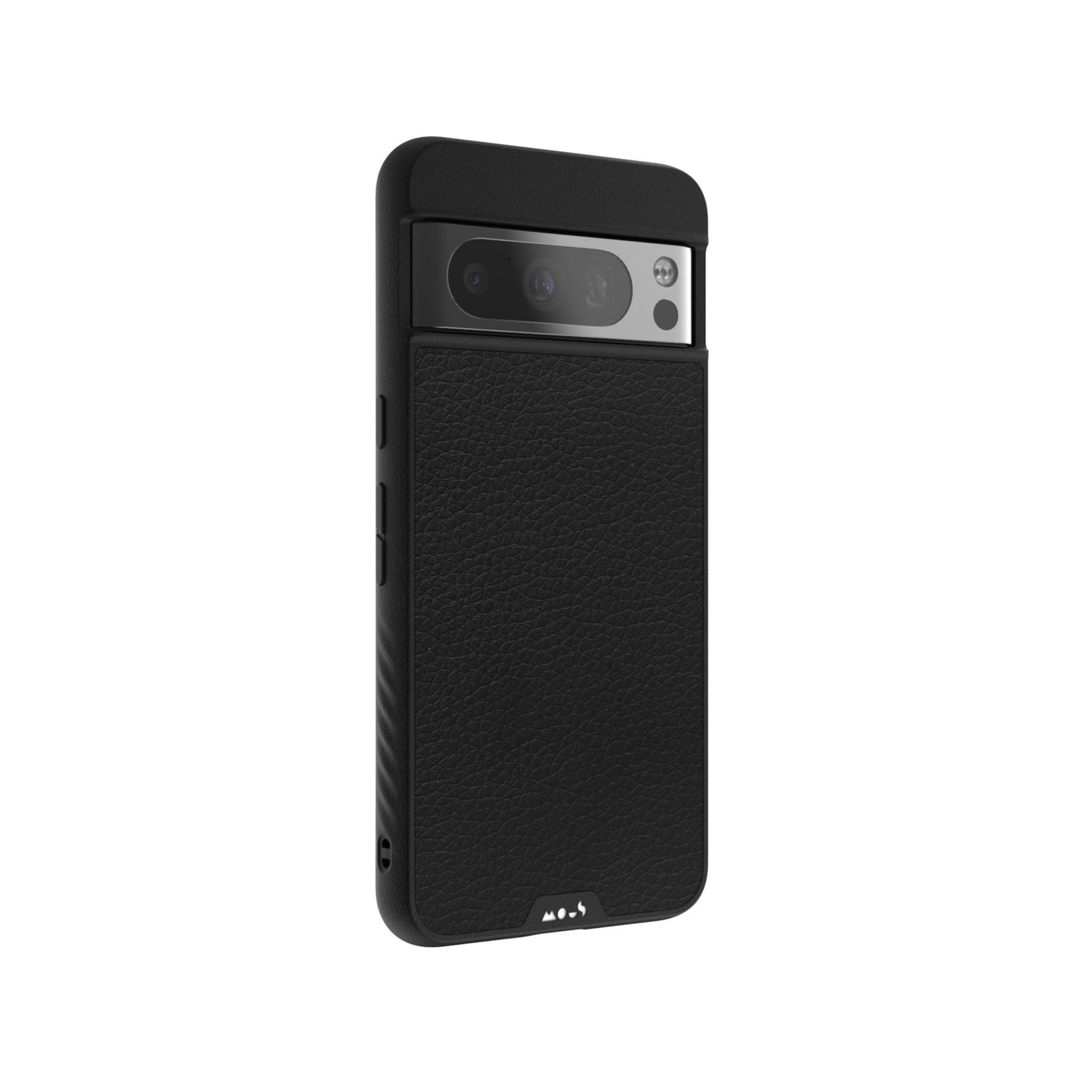 Compatible Black Leather Phone Case