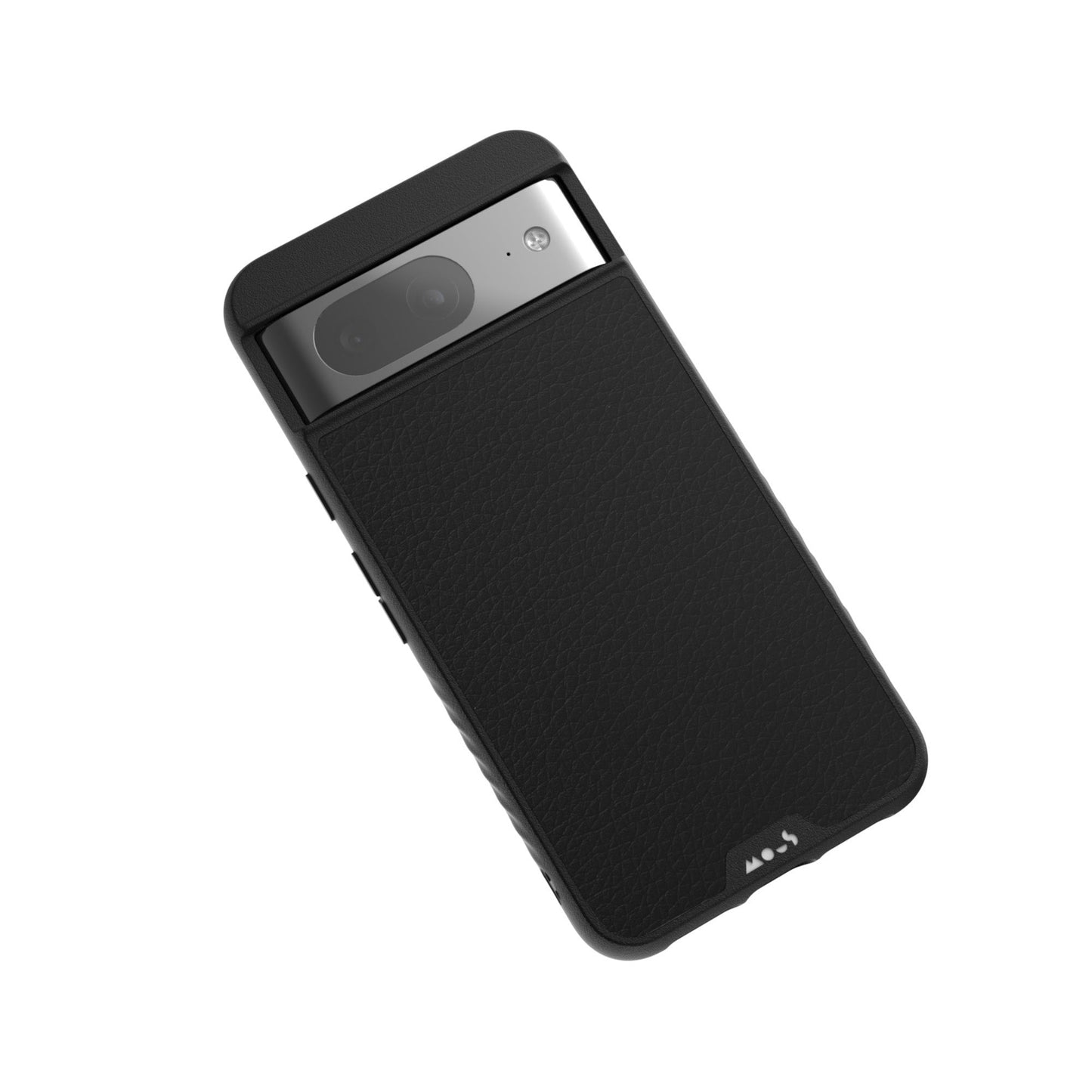 Compatible Black Leather Phone Case
