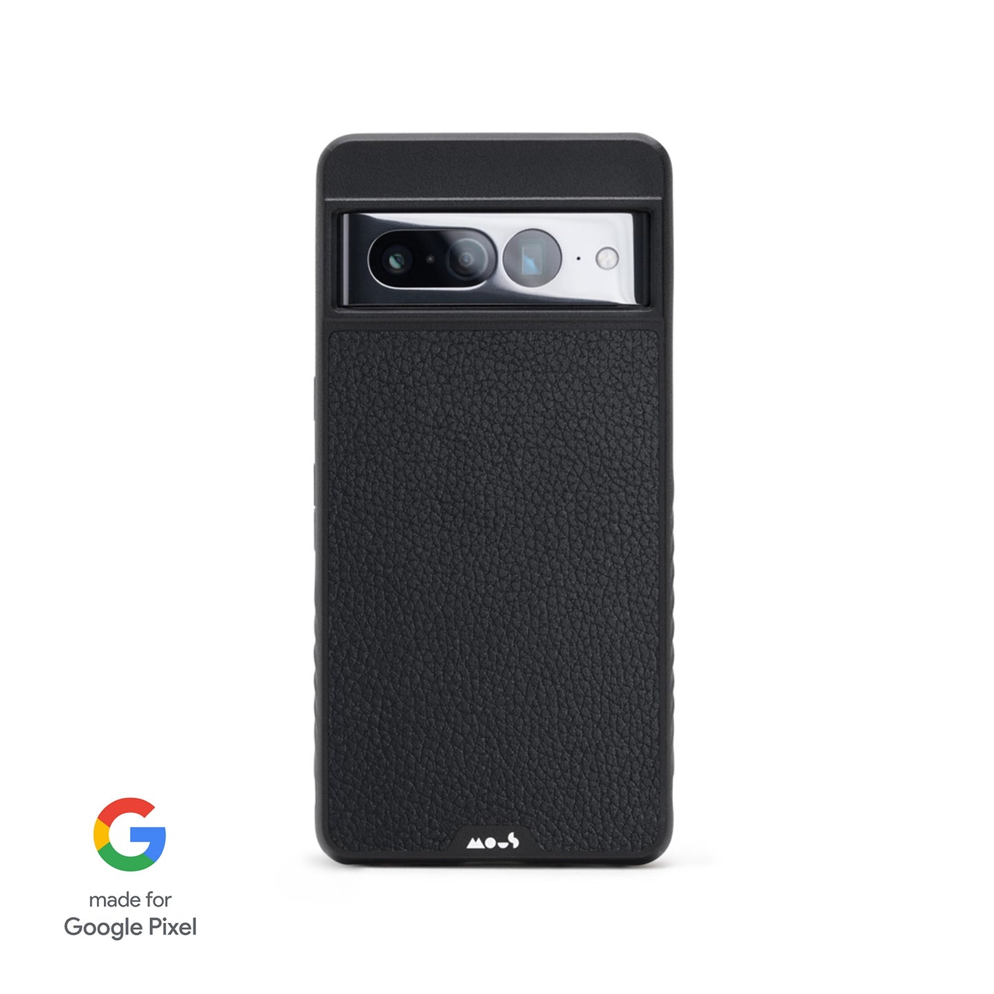 Compatible Black Leather Phone Case