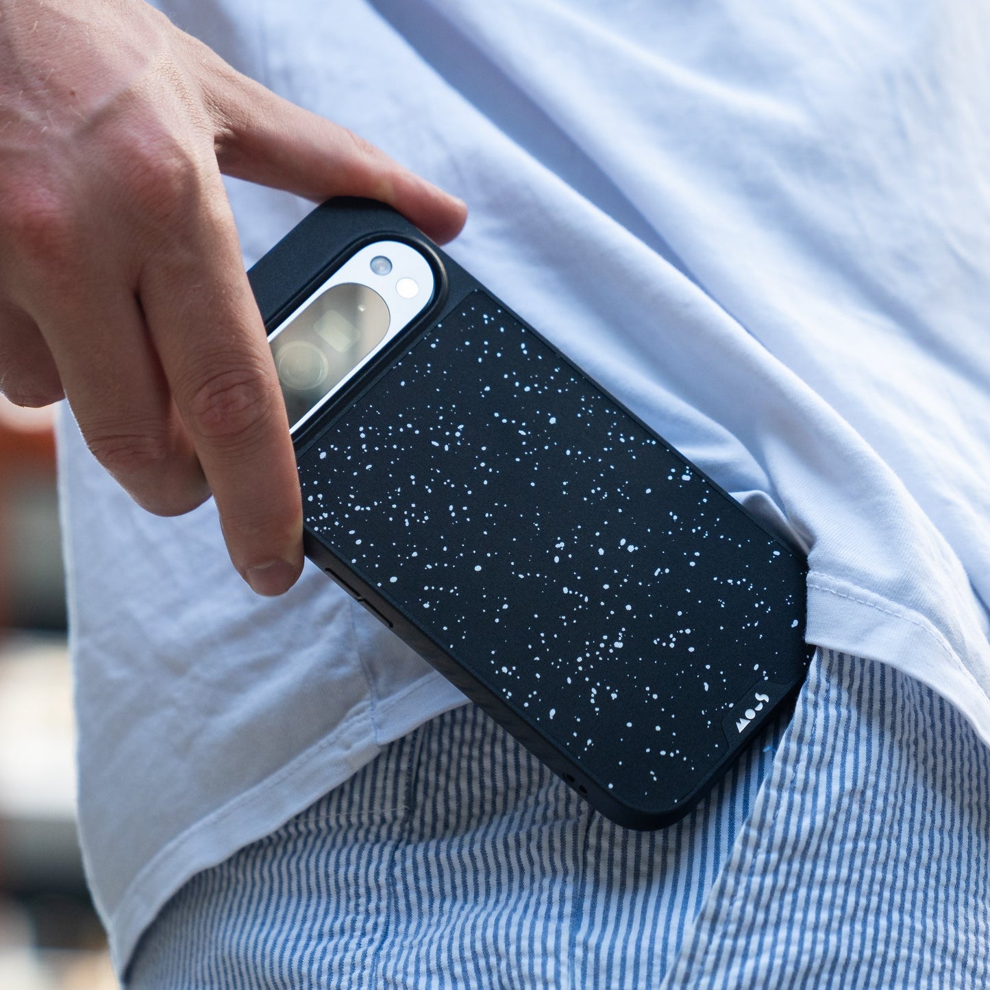 Compatible Speckled Fabric Phone Case