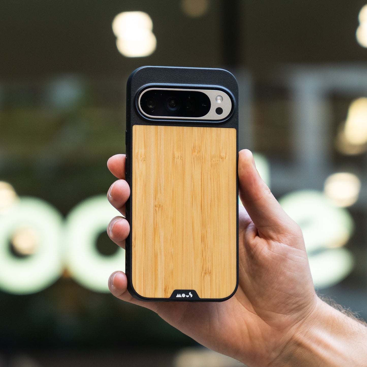Compatible Bamboo Phone Case
