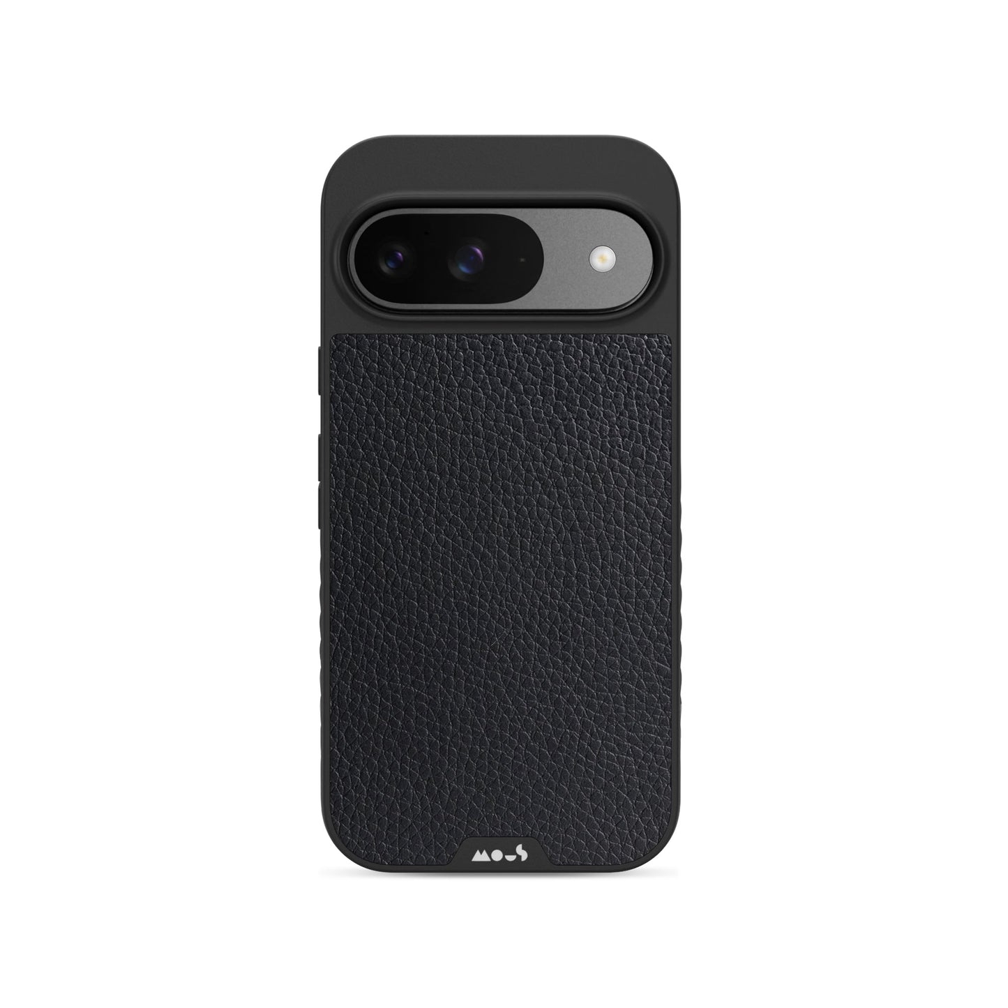 Compatible Black Leather Phone Case