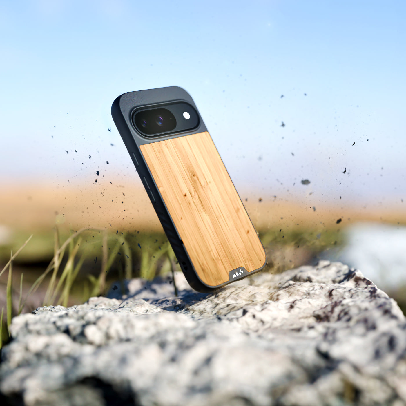 Compatible Bamboo Phone Case