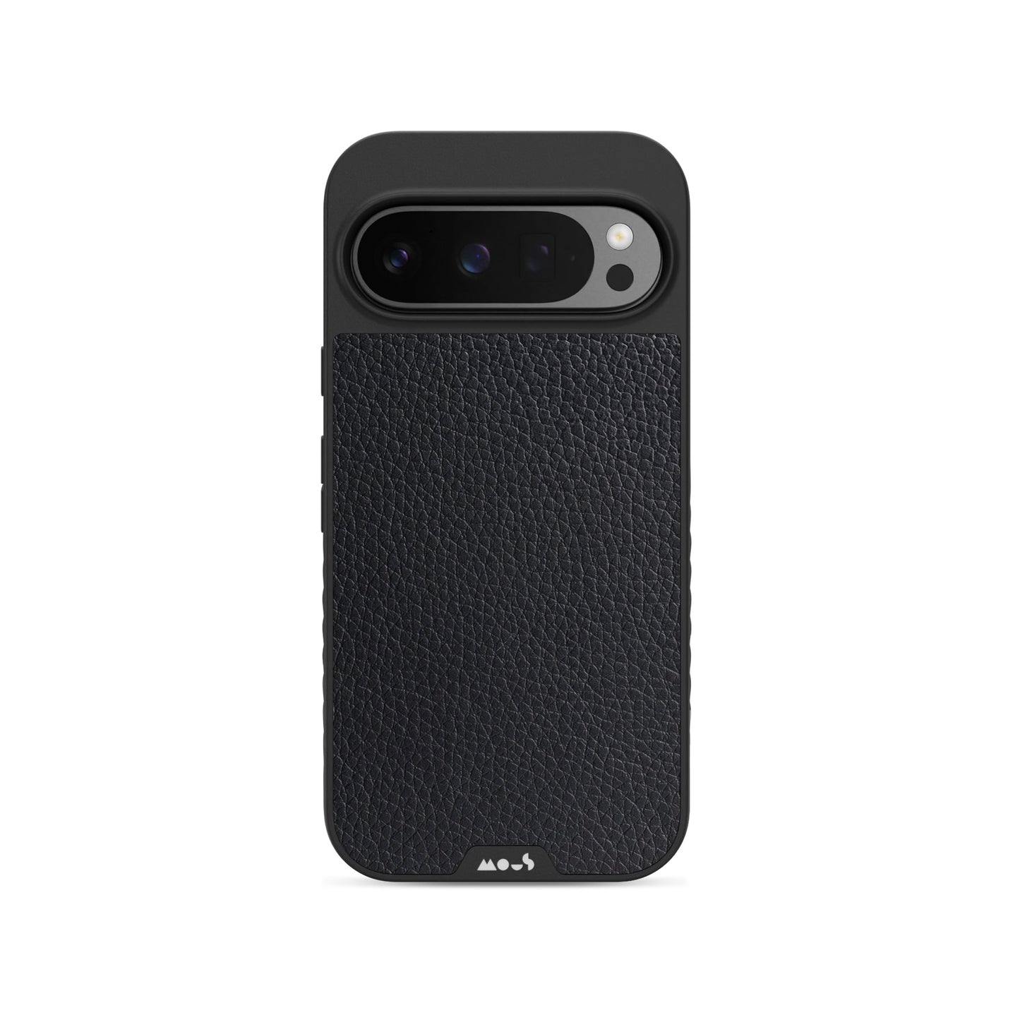 Compatible Black Leather Phone Case