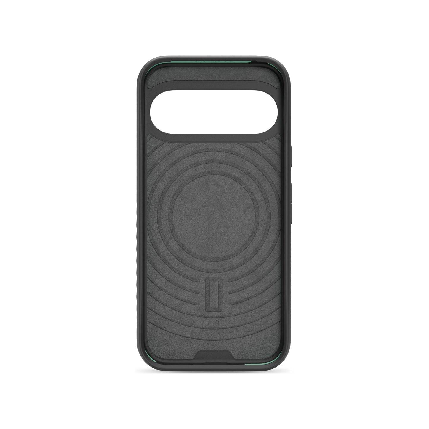 Compatible Black Leather Phone Case
