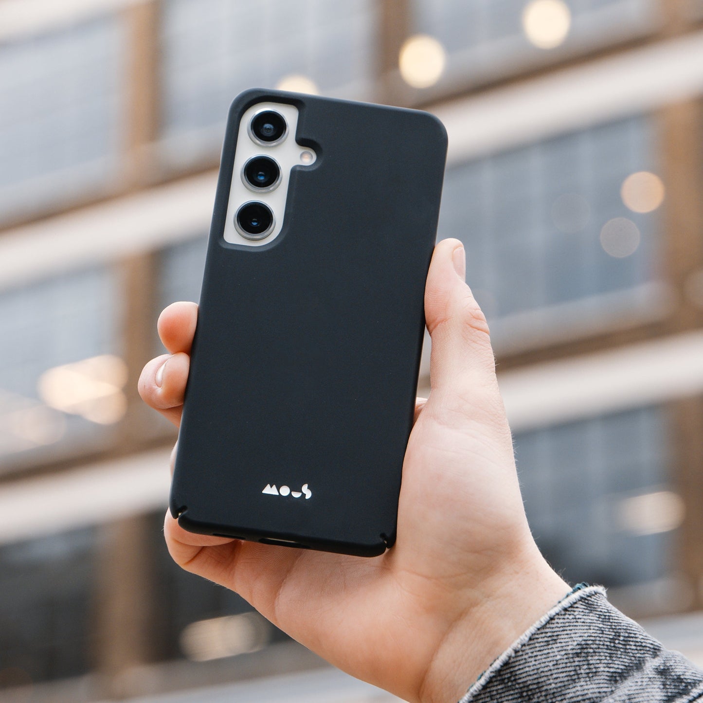 Compatible Black Phone Case - Super Thin 2.0