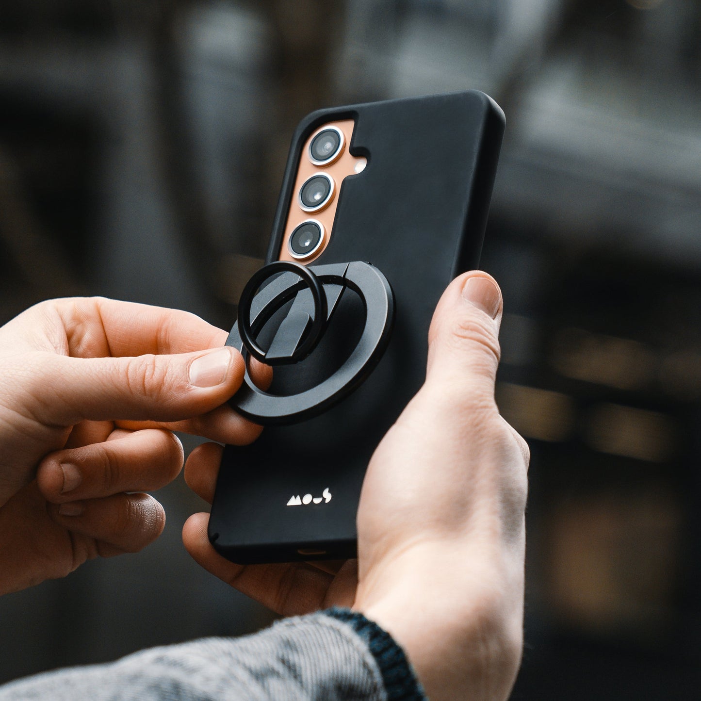 Compatible Black Phone Case - Super Thin 2.0