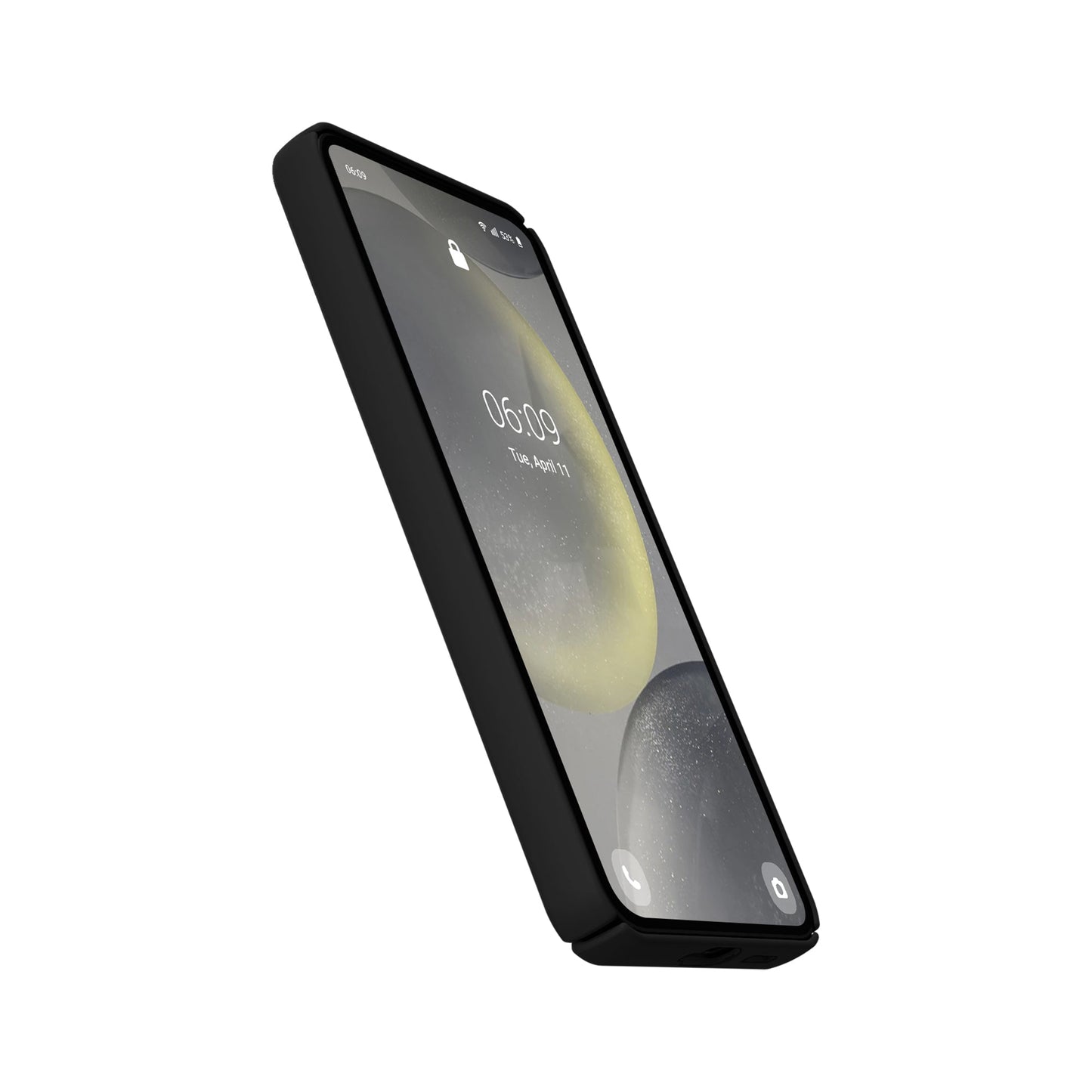 Compatible Black Phone Case - Super Thin 2.0