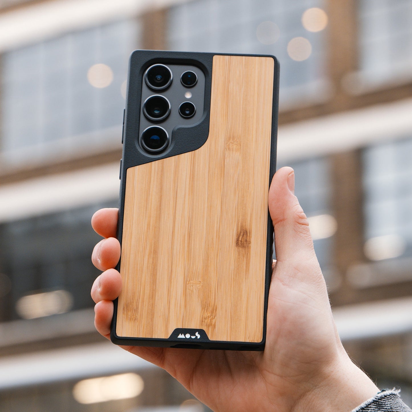 Compatible Bamboo Phone Case