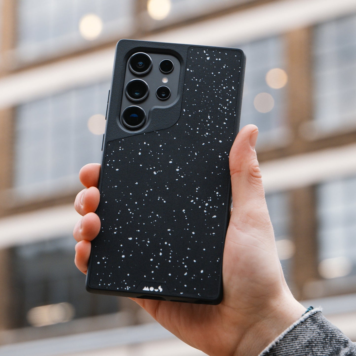 Compatible Speckled Fabric Phone Case
