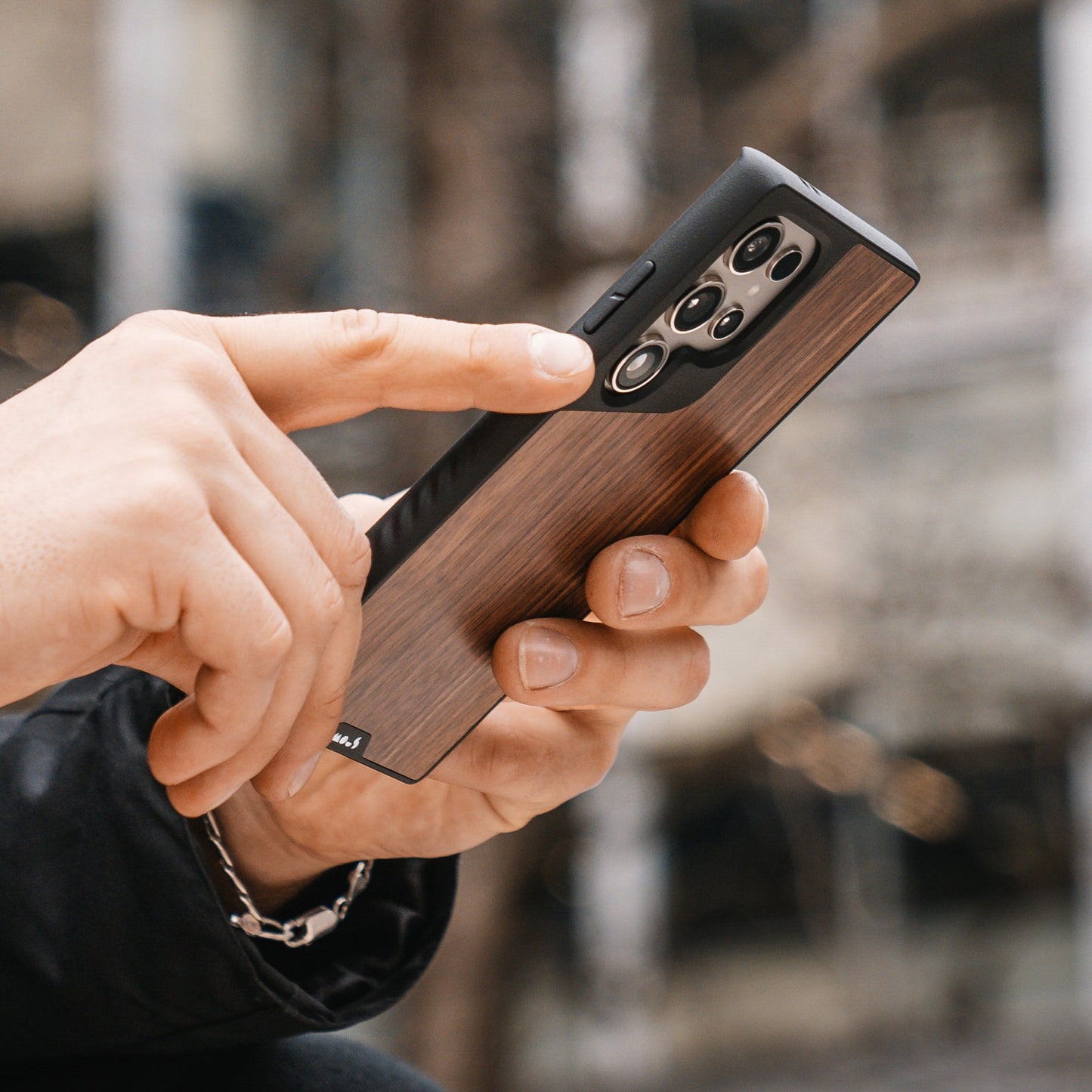 Compatible Walnut Phone Case