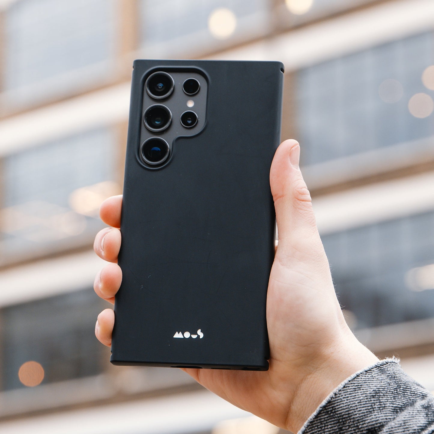 Compatible Black Phone Case - Super Thin 2.0