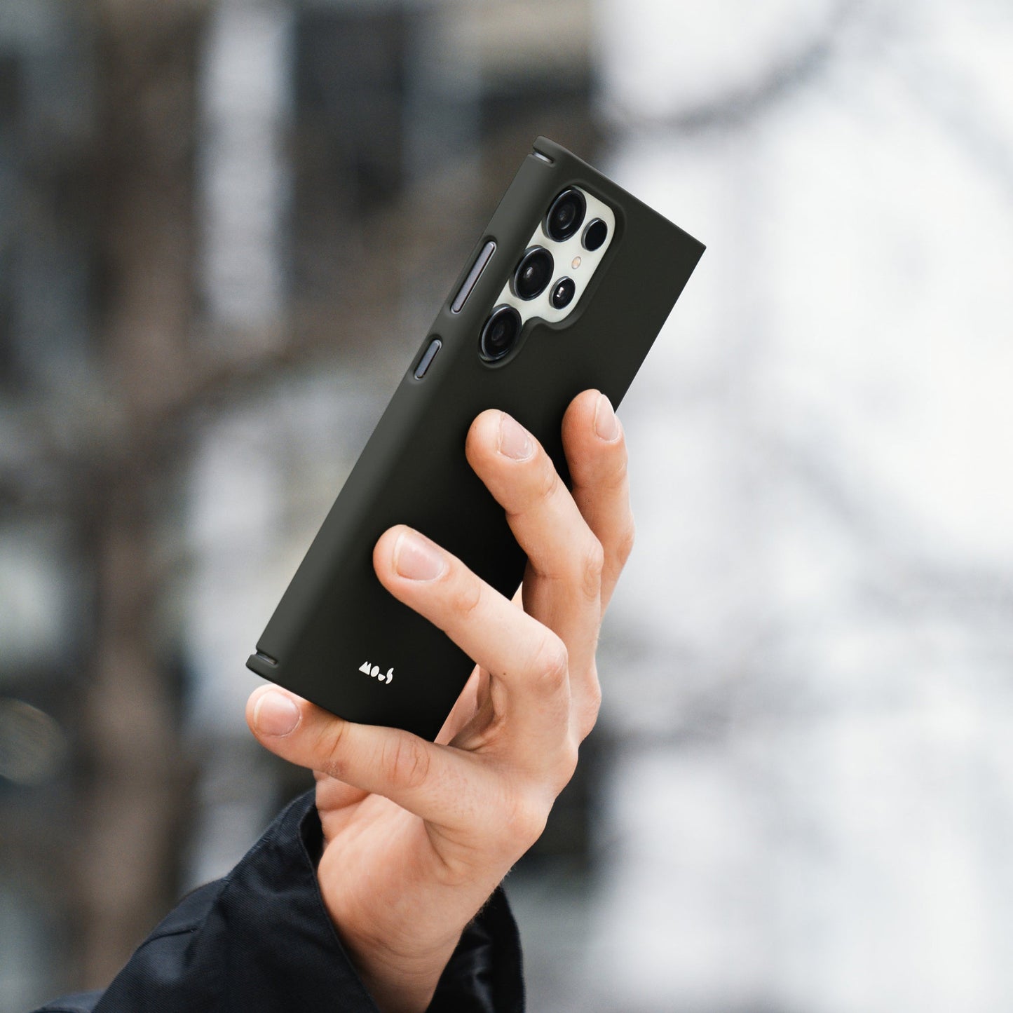 Compatible Black Phone Case - Super Thin 2.0