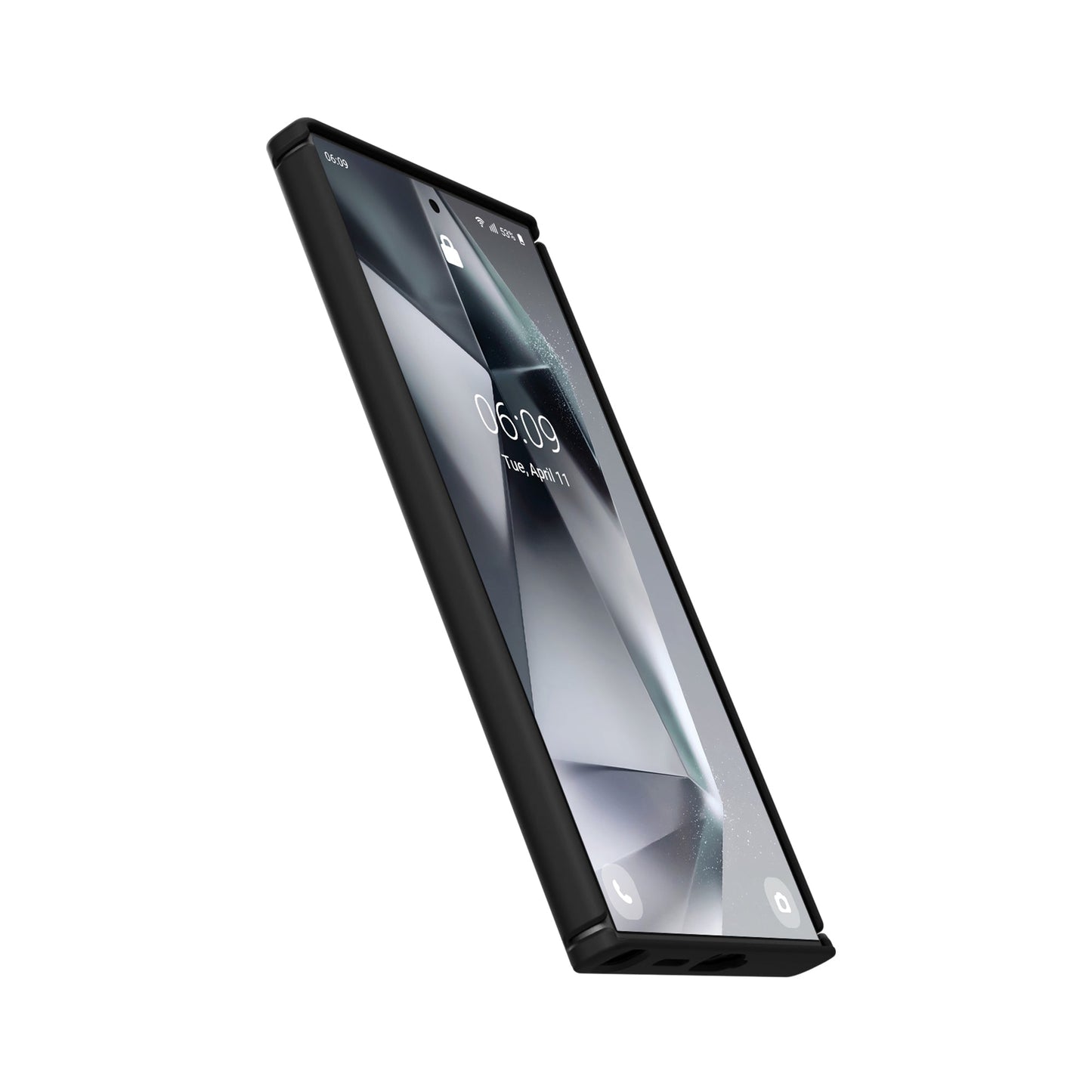 Compatible Black Phone Case - Super Thin 2.0