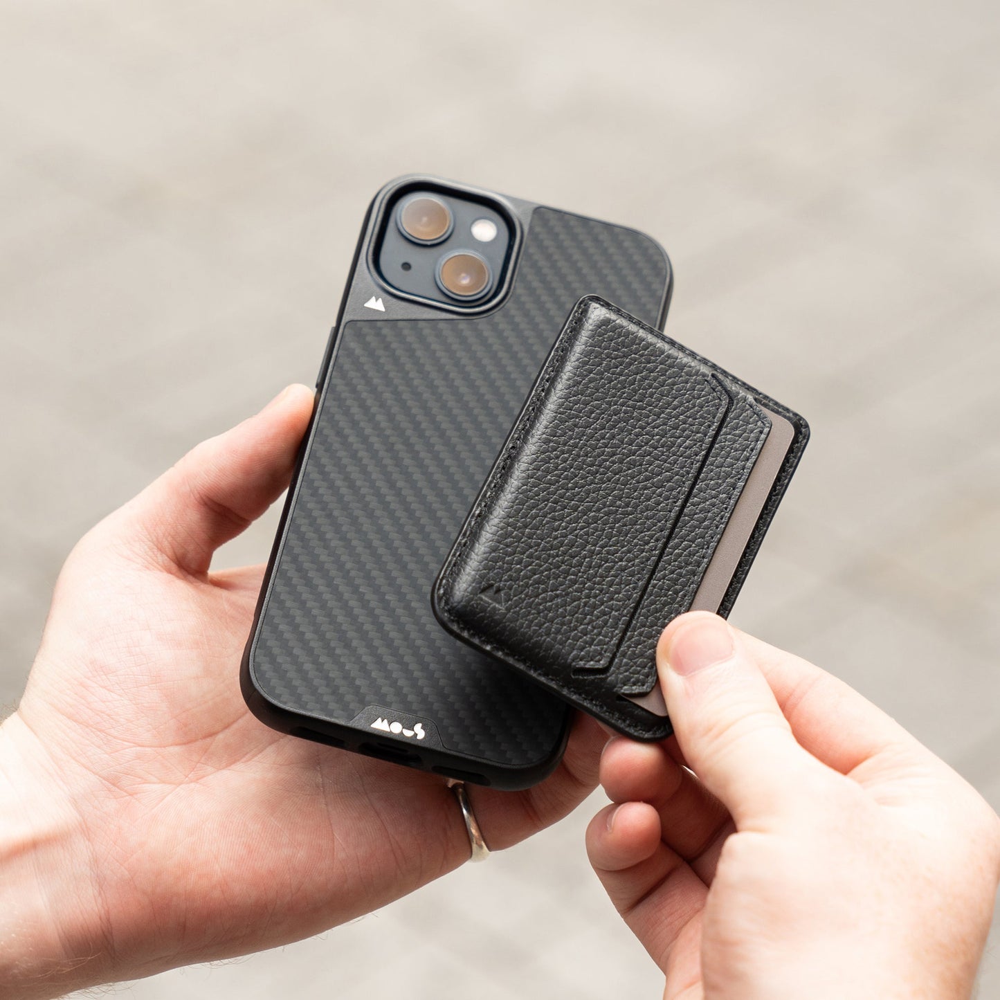 Compatible Aramid Fibre Phone Case