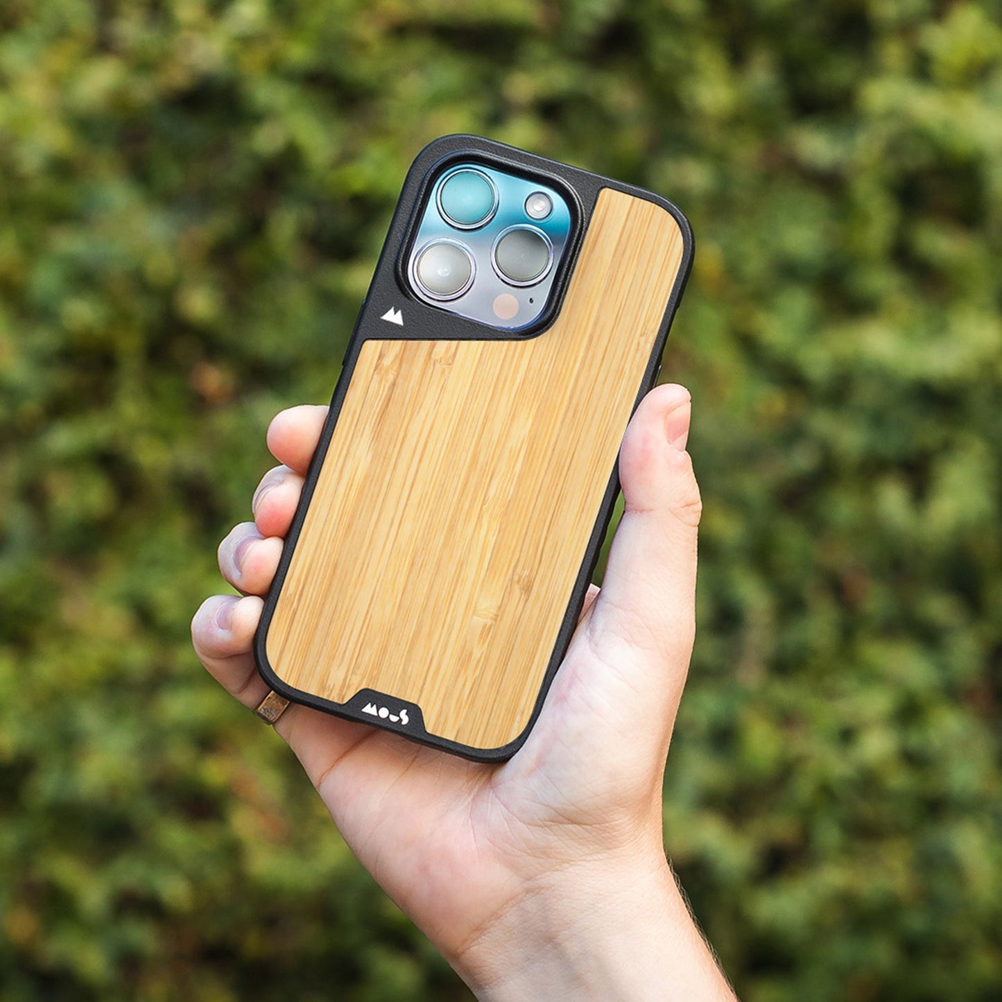 Compatible Bamboo Phone Case