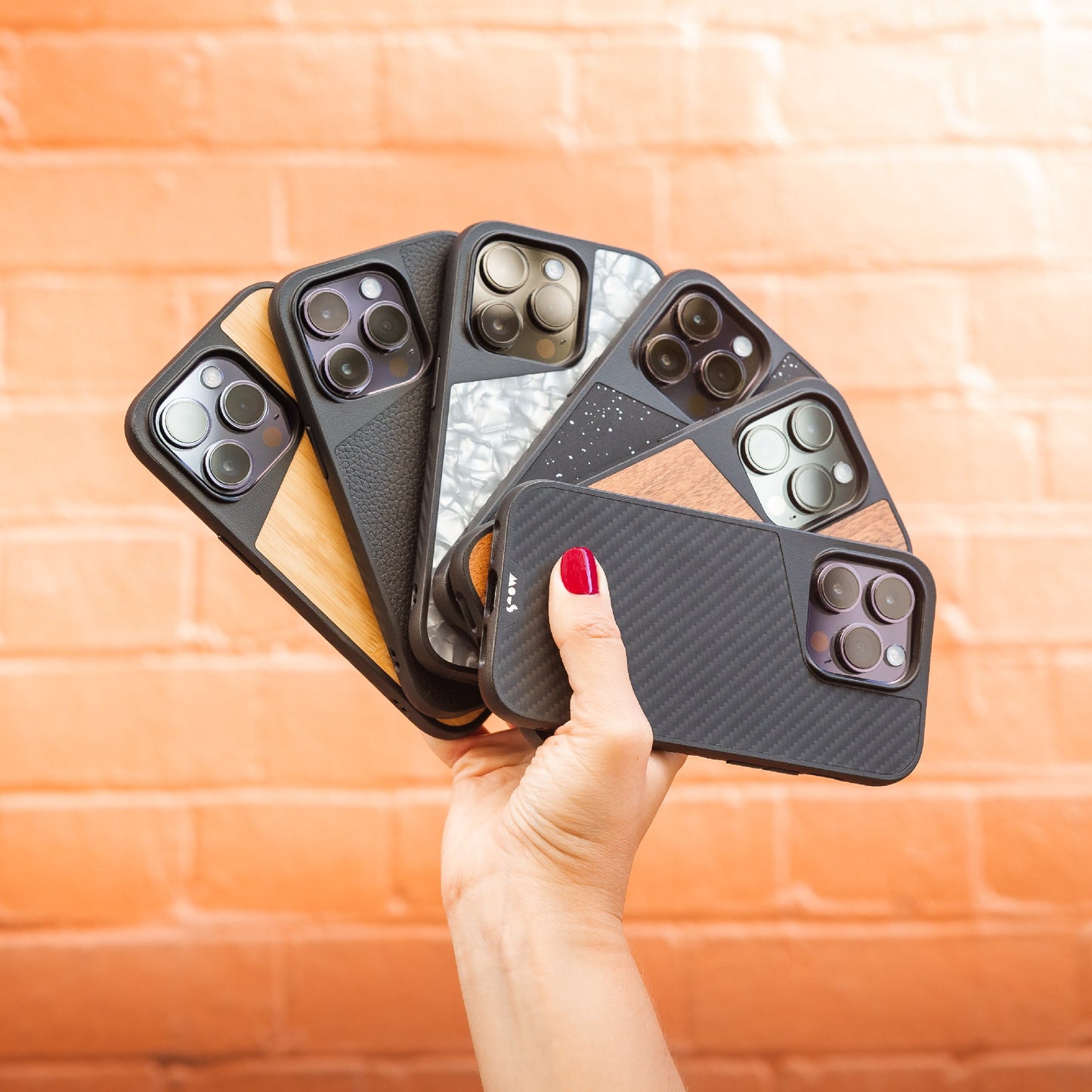 Compatible Aramid Fibre Phone Case
