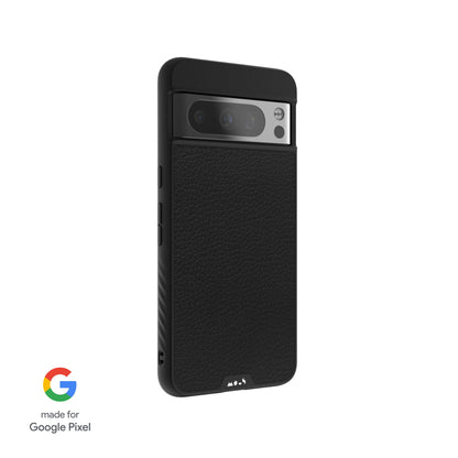 Compatible Black Leather Phone Case