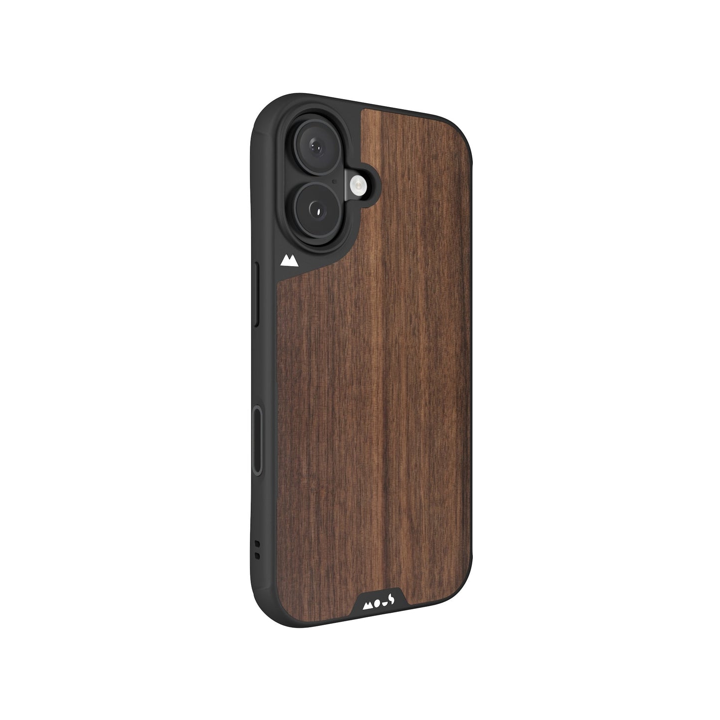 Compatible Walnut Phone Case with Camera Control Button