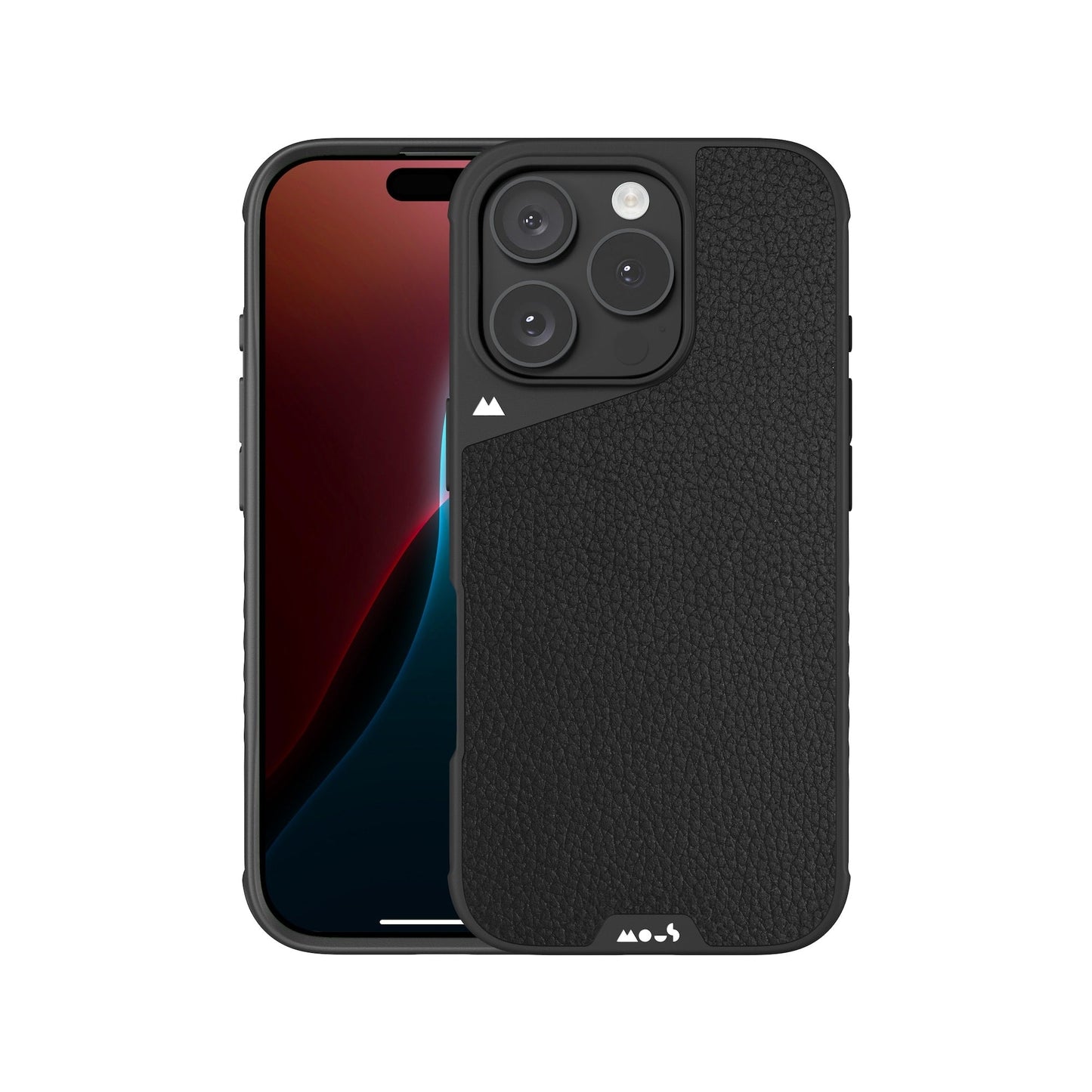 Black Leather Protective Phone Case