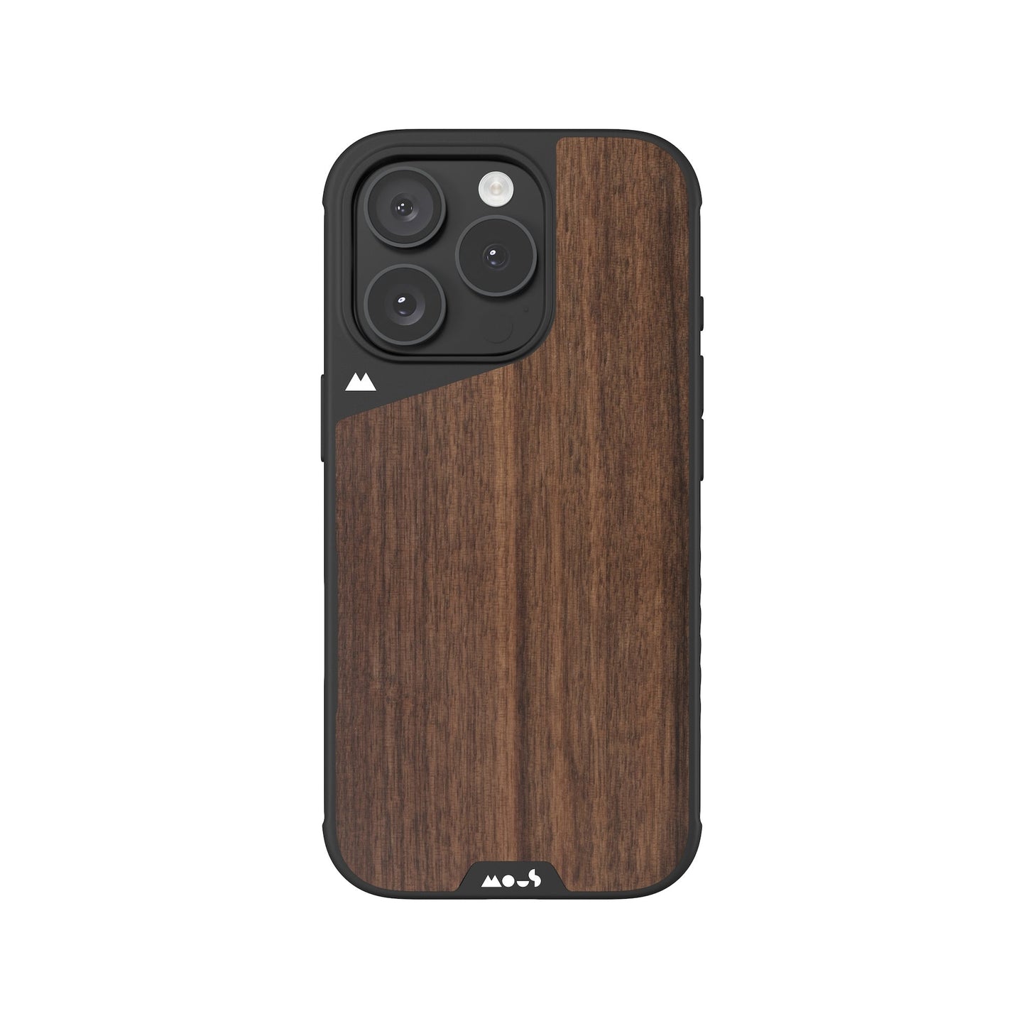 Compatible Walnut Phone Case with Camera Control Button
