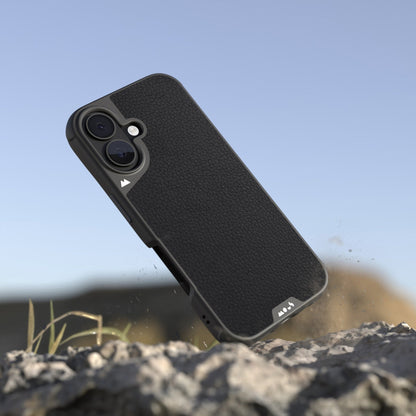 Black Leather Protective Phone Case