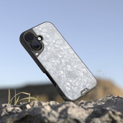 Silver Pearl Protective Phone Case - Limitless
